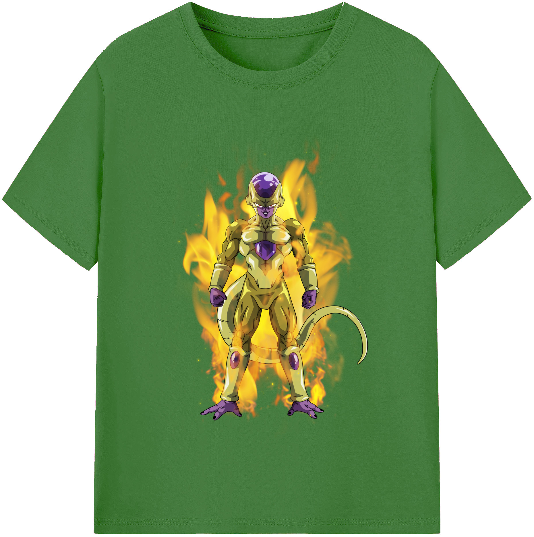 （画像用） ドラゴンボール フリーザ DRAGON BALL Frieza レディースカジュアルプリントTシャツ（綿100％）